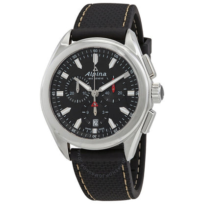 Alpina, Alpiner Chronograph Quartz Black Dial Men's Watch