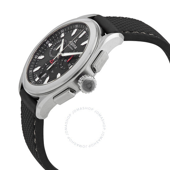 Alpina, Alpiner Chronograph Quartz Black Dial Men's Watch