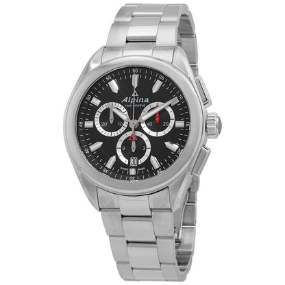 Alpina, Alpiner Chronograph Quartz Black Dial Men's Watch