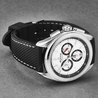 Alpina, Alpiner Chronograph Quartz Silver Dial Men's Watch
