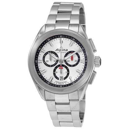 Alpina, Alpiner Chronograph Quartz Silver Dial Men's Watch