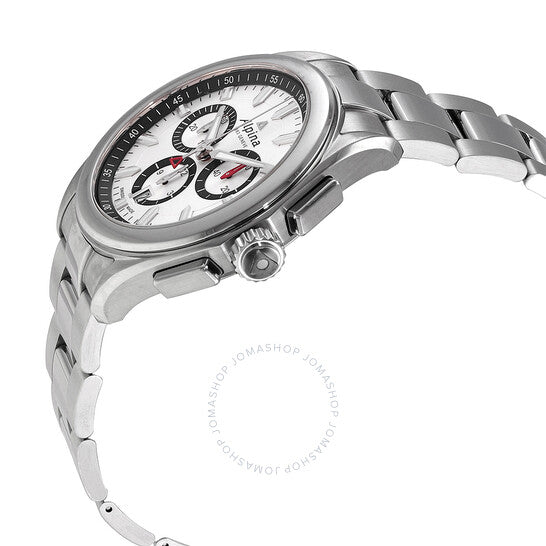 Alpina, Alpiner Chronograph Quartz Silver Dial Men's Watch