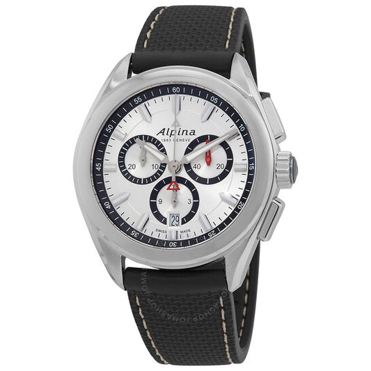 Alpina, Alpiner Chronograph Quartz Silver Dial Men's Watch