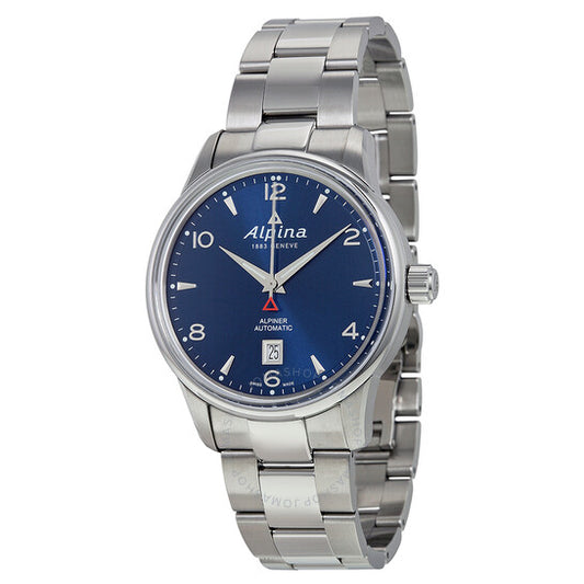 Alpina, Alpiner Automatic Sunray Navy Dial Stainless Steel Men's Watch