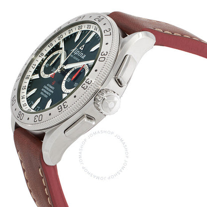 Alpina, Alpiner4 Chronograph Automatic Green Dial Men's Watch
