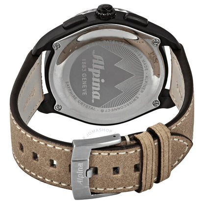 Alpina, AlpinerX Alarm Quartz Analog-Digital Black Dial Men's Watch