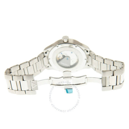 Alpina, Automatic Black Dial Black Leather Men's Watch