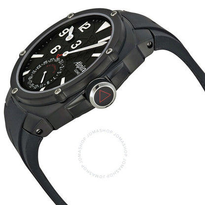 Alpina, Automatic Black Dial Black Rubber Men's Watch 950LBB4FBAE6