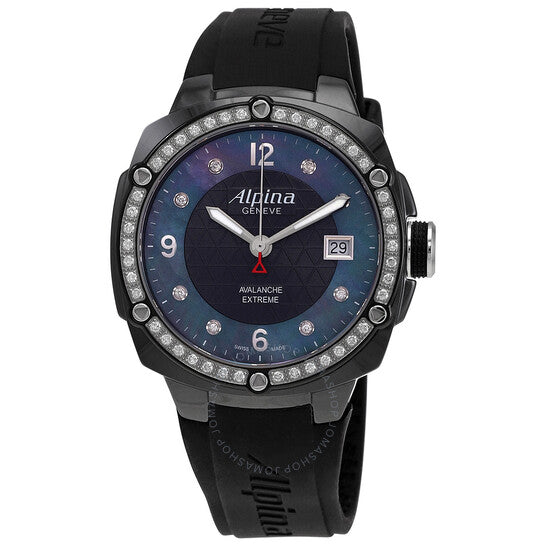 Alpina, Avalanche Extreme Black Dial Ladies Watch 240MPBD3FBAEDC6