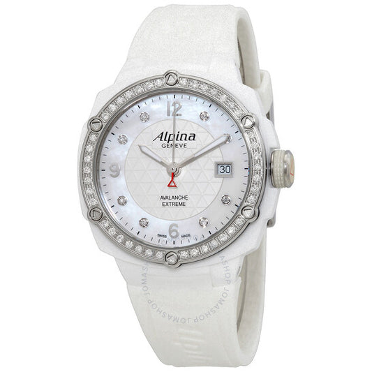 Alpina, Avalanche Extreme Mother of Pearl Diamond Dial Ladies Watch