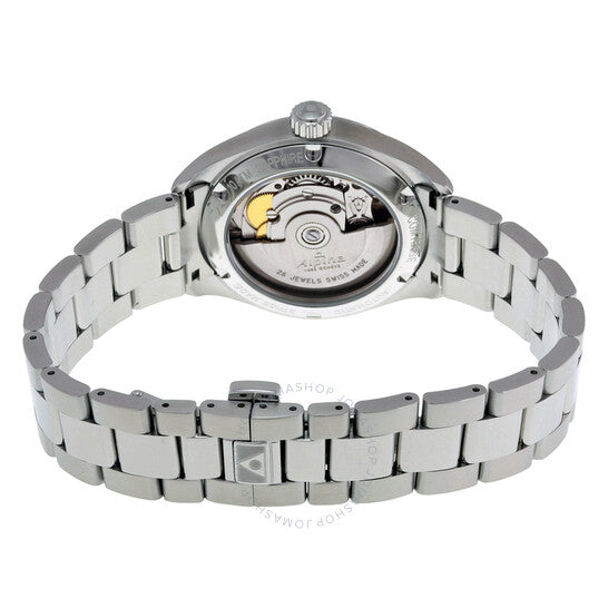 Alpina, Comtesse Automatic Guilloche Dial Stainless Steel Ladies Watch