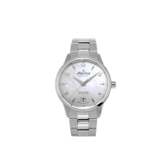 Alpina, Comtesse Automatic White Mother of Pearl Dial Ladies Watch