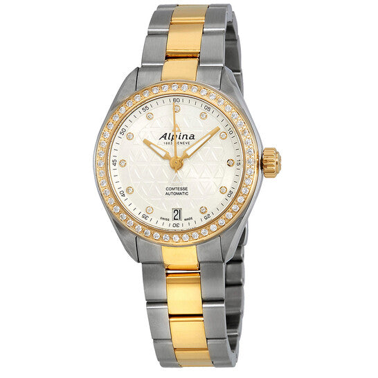 Alpina, Comtesse Diamonds Automatic Two-Tone Ladies Watch