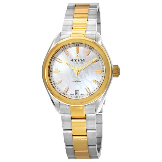 Alpina, Comtesse Quartz Mother of Pearl Dial Ladies Watch