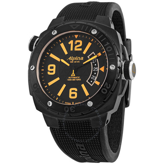 Alpina, Extreme Diver Black Dial Automatic Men's Watch