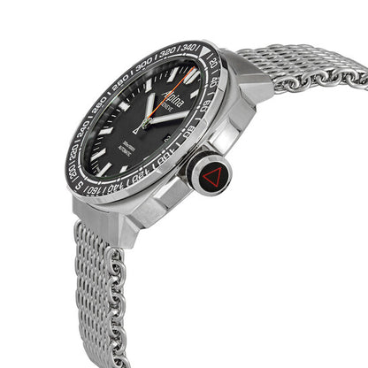 ساعة ألبينا إكستريم سيلينج للرجال بمينا أسود 525LB4V6B2