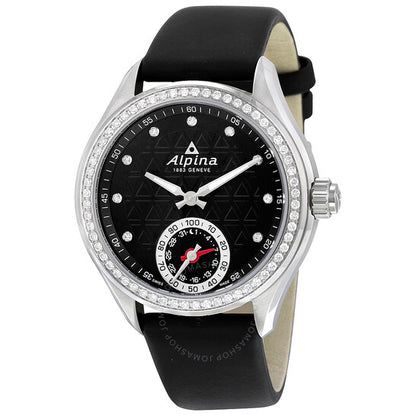 Alpina, Horological Smartwatch Black Dial Ladies Watch