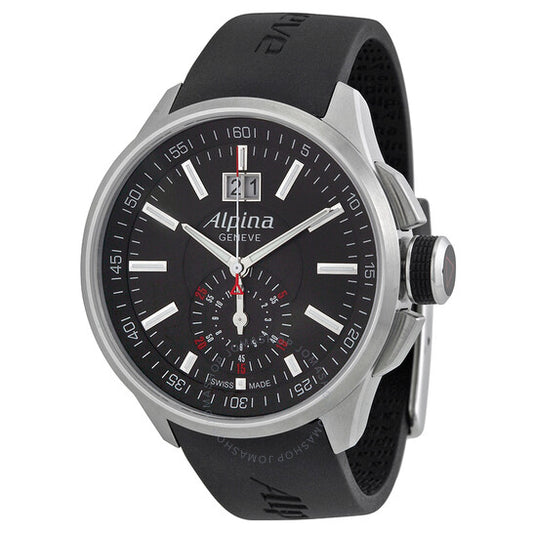Alpina, Racing Chronograph Black Dial Stainless Steel Men's Watch AL353B5AR36