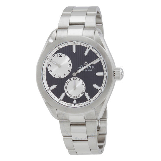 Alpina, Regulator Hand Wind Black Dial Men's Watch