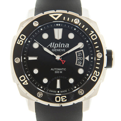 Alpina, Seastrong Diver 300 Automatic Black Dial Men's Watch