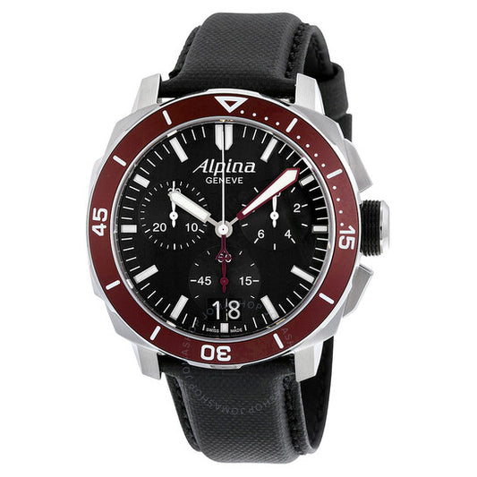 Alpina, Seastrong Diver 300 Big Date Chronograph Men's Watch