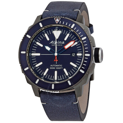 Alpina, Seastrong Diver Automatic Navy Blue Dial Men's Watch
