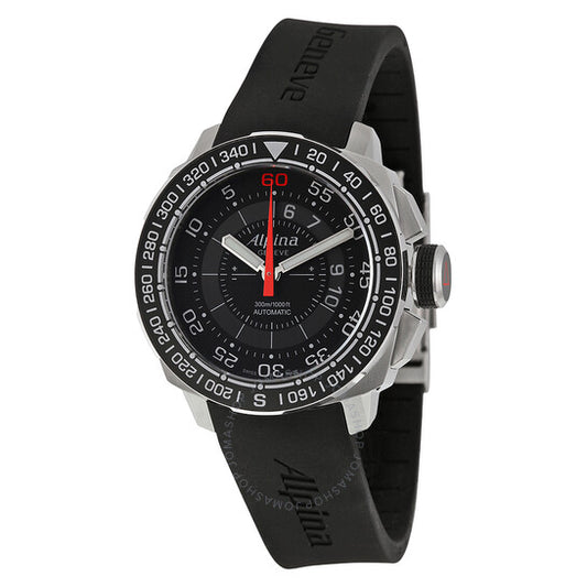 Alpina, Seastrong YachTimer Regatta Countdown Black Dial Men's Watch