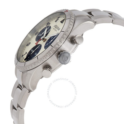 Alpina, Startimer Chronograph Quartz White Dial Men's Watch