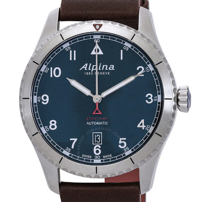 Alpina, Startimer Pilot Automatic Petroleum Blue Dial Men's Watch