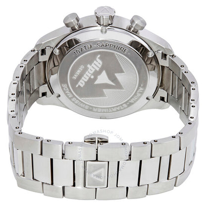 Alpina, Startimer Pilot Black Dial Chronograph Automatic Men's Watch