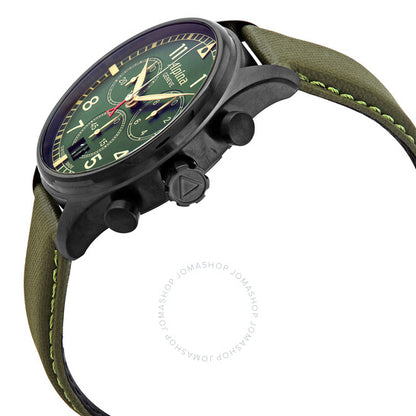 Alpina, Startimer Pilot Chronograph Green Dial Men's Watch