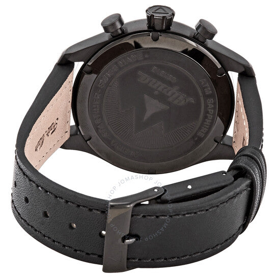 Alpina, Startimer Pilot Chronograph Black Dial Men's Watch