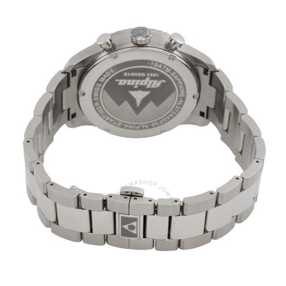 Alpina, Startimer Pilot Chronograph Quartz Black Dial Men's Watch