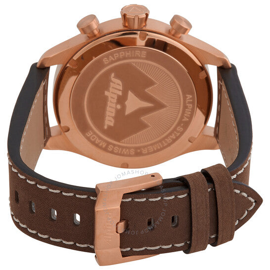 Alpina, Startimer Pilot Chronograph Quartz Blue Dial Men's Watch