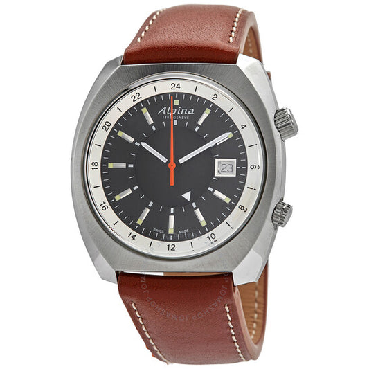Alpina, Startimer Pilot Heritage Automatic Dark Grey Men's Watch