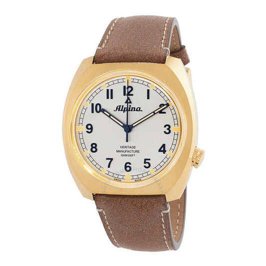 Alpina, Startimer Pilot Heritage Automatic Grey Dial Men's Watch