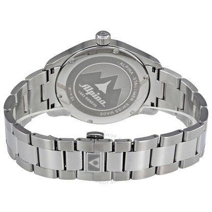 Alpina, Startimer Pilot White Dial Stainless Steel Men's Watch
