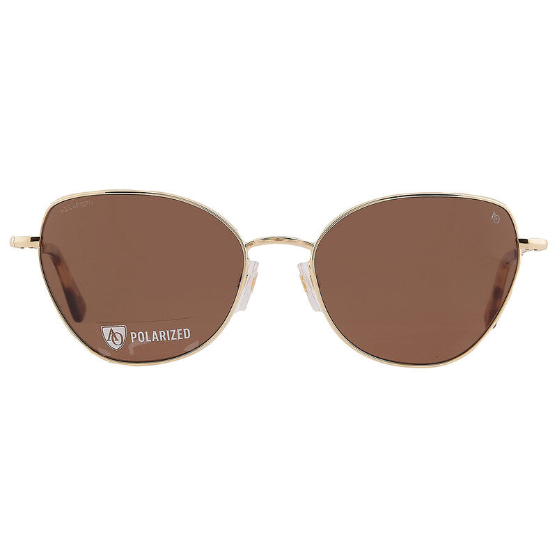 Polarized Brown Cat Eye Ladies Sunglasses