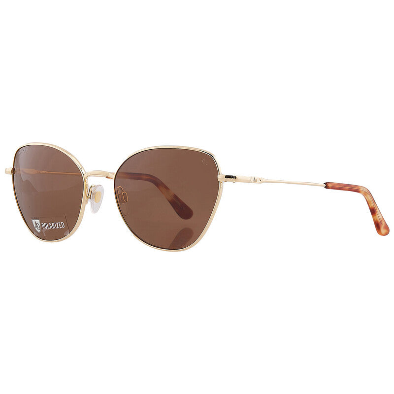 Polarized Brown Cat Eye Ladies Sunglasses