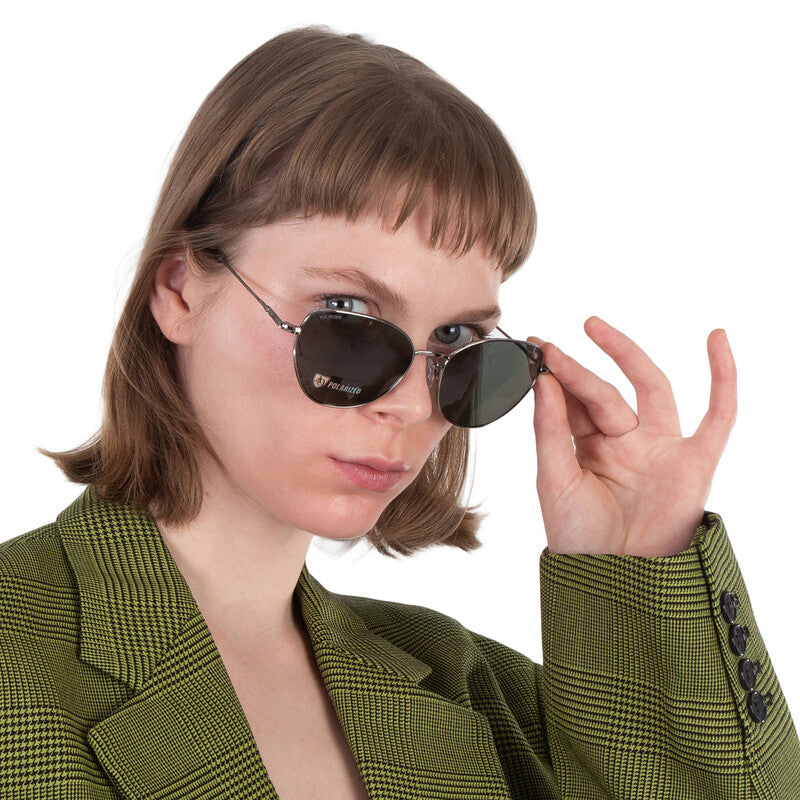 Polarized Green Cat Eye Ladies Sunglasses