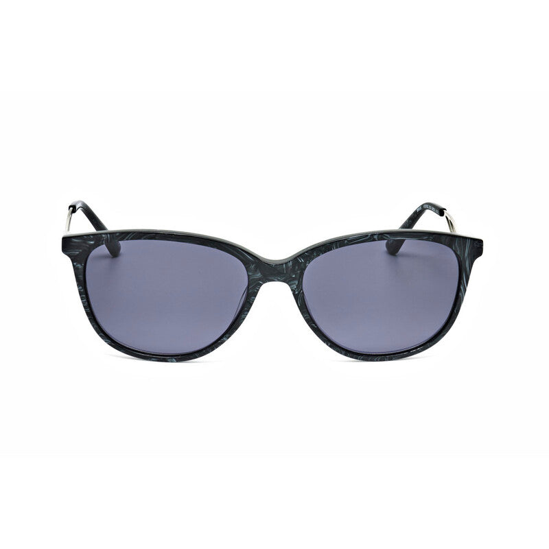 Ladies Black Round Sunglasses
