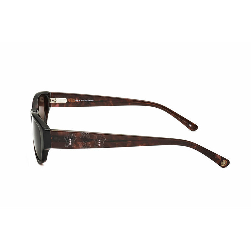 Ladies Red Rectangular Sunglasses