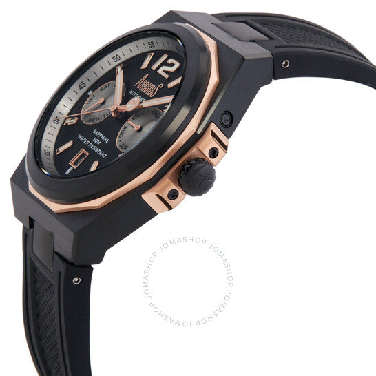 Arbutus, Wall Street Automatic Black Dial Men's Watch