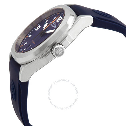 ساعة أرماند نيكوليت أوتوماتيكية للرجال بمينا أزرق داكن