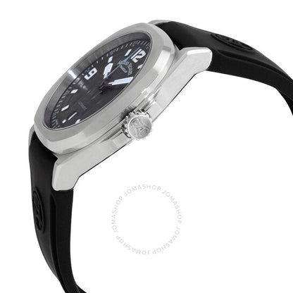 ساعة أرماند نيكوليت JH9 أوتوماتيكية للرجال بمينا أسود