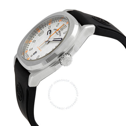 ساعة أرماند نيكوليت JH9 أوتوماتيكية للرجال بمينا فضي