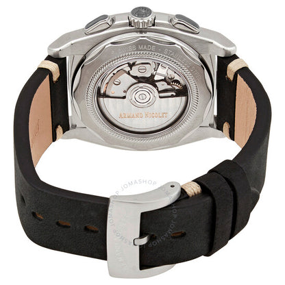 Armand Nicolet, JH9 Chronograph Automatic Black Dial Men's Watch