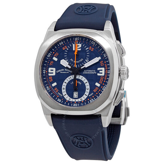 Armand Nicolet, JH9 Chronograph Automatic Blue Dial Men's Watch