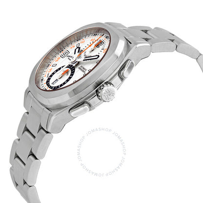 ساعة أرماند نيكوليت JH9 كرونوغراف أوتوماتيكية للرجال بمينا فضي