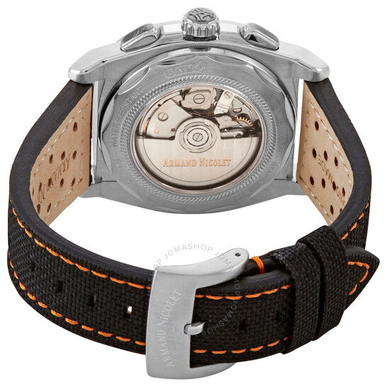 Armand Nicolet, JH9 Chronograph Automatic Silver Dial Men's Watch